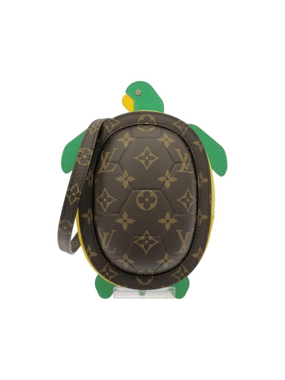 Louis Vuitton Monogram Reverse LV Turtle Wearable Wallet Shoulder Bag